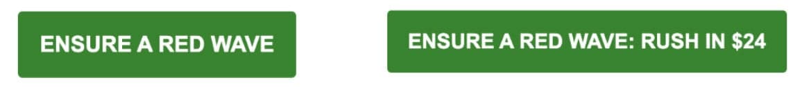 Will adding a unique donation amount to a button increase click rates?