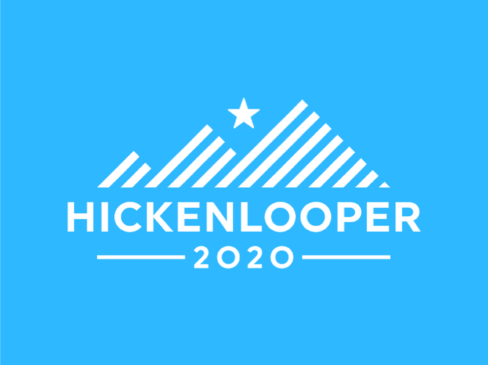 John Hickenlooper 2020 Presidential Democrat Logo