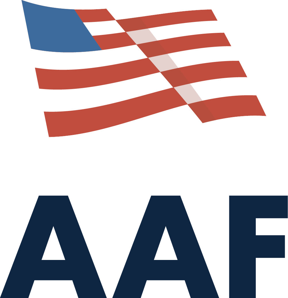 Advancing American Freedom Acronym AAF Logo